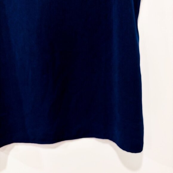 TOMMY HILFIGER – Navy Eyelet Lace-Up Camisole | Nautical Chic Top | Medium * - Picture 5 of 6